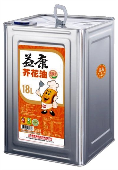 益康芥花油18公升