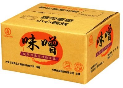 工研細味增 盒裝15斤(9公斤)