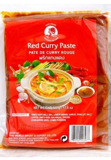 紅咖哩醬  500g 