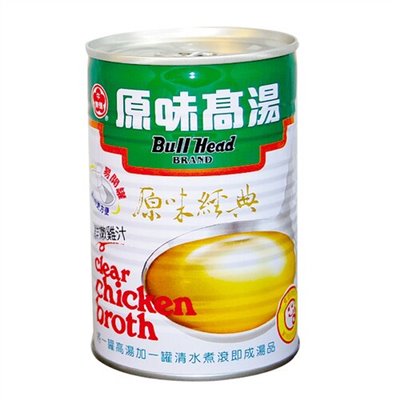 牛頭牌 原味高湯 411ml (雞肉風味)
