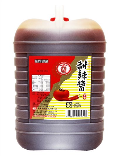 金蘭甜辣醬5.8KG