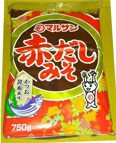 日本丸三赤味增 750g