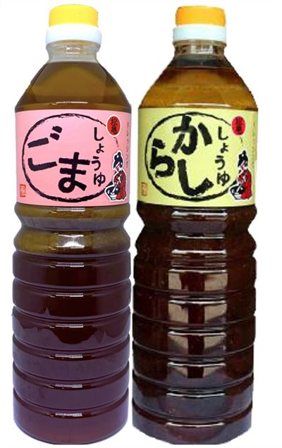 日本松龜和風沙拉醬(芥茉/柚子/芝麻) 1公升