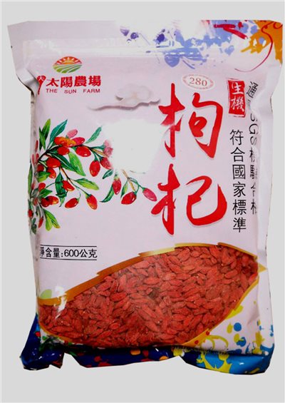 太陽農場 生機枸杞 600g