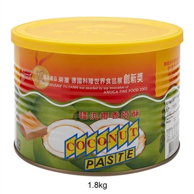 椰香奶酥抹醬 1.8KG