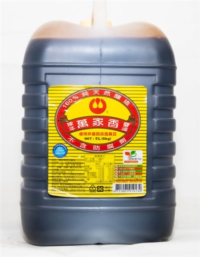萬家香陳年醬油 5L