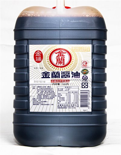 金蘭醬油(金桶) 5L