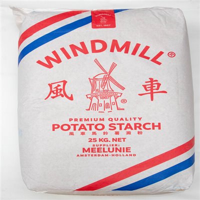 風車牌太白粉25KG