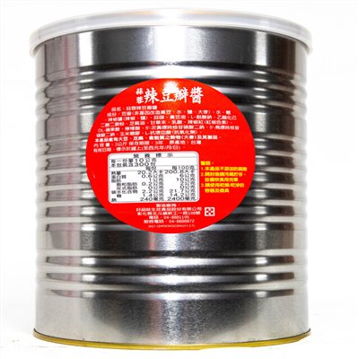 [海霸王]蒜蓉辣豆瓣醬3KG
