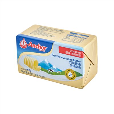 安佳454g無鹽奶油 Anchor Butter