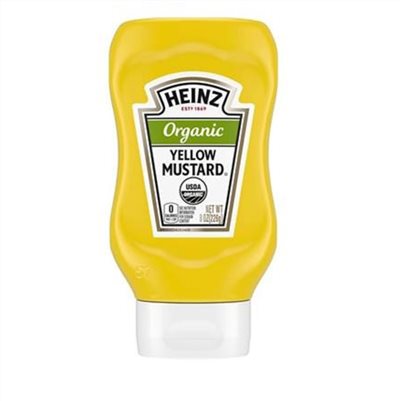 HEINZ  亨式有機黃芥末醬 566G 