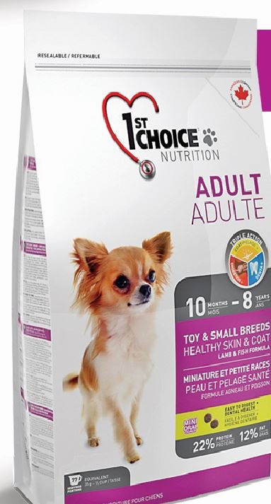 【1stCHOICE瑪丁】迷你型系列-成犬配方(羊肉)（2.72kg）