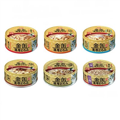 【AIXIA愛喜雅】金罐濃厚系列-70g/罐(24罐)