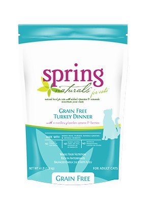 【Spring Natural 曙光】無穀火雞肉貓糧（4磅）