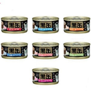 【AIXIA愛喜雅】黑罐-80g/罐(24罐)