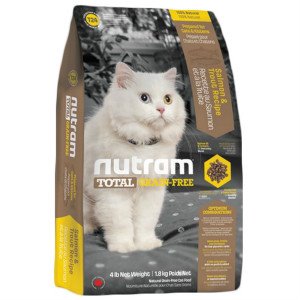 【nutram紐頓】無榖全能系列-T24全貓配方(鮭魚.鱒魚)（1.8kg）