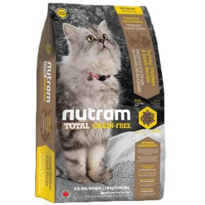 【nutram紐頓】無榖全能系列-T22全貓配方(火雞.雞肉)（6.8kg）