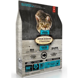 【OvenBaked烘培客】無穀全齡貓配方(深海魚)（10lbs）
