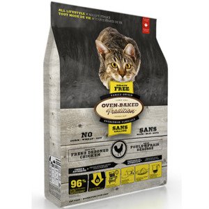 【OvenBaked烘培客】無穀全齡貓配方(野放雞)（5lbs）