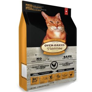【OvenBaked烘培客】高齡貓.減肥貓配方(野放雞)（2.5lbs）