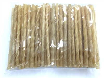 【5吋原味脆笛酥 】牛皮骨 潔牙骨 狗零食 (100入)