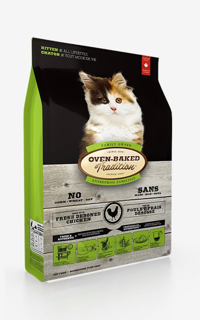 【OVEN-BAKED】烘焙客幼貓-野放雞配方（5lbs）
