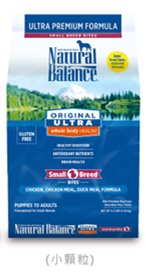 【Natural Balance】特級田園 全犬配方 小顆粒(4.5磅)
