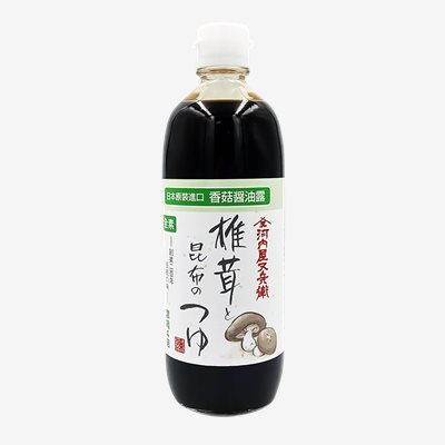 大醬香菇昆布醬油露(素) 500ml
