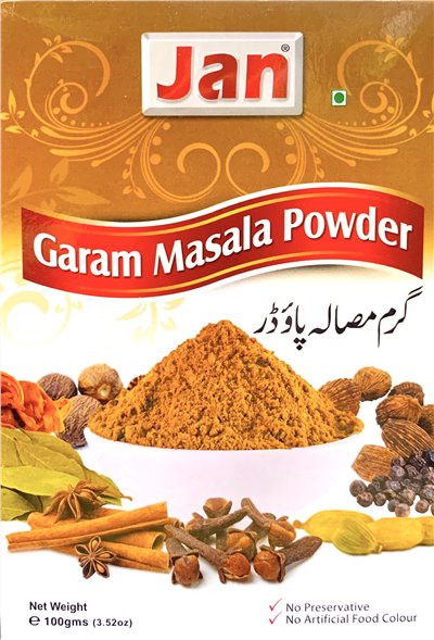 Jan Garam Masala 印度混合香料粉 (提味用) 100g