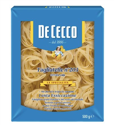 DE CECCO N.203 鳥巢麵 500g
