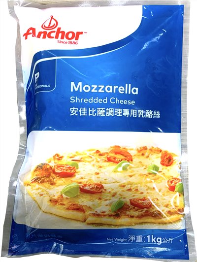 安佳披薩調理專用乳酪絲 1kg 