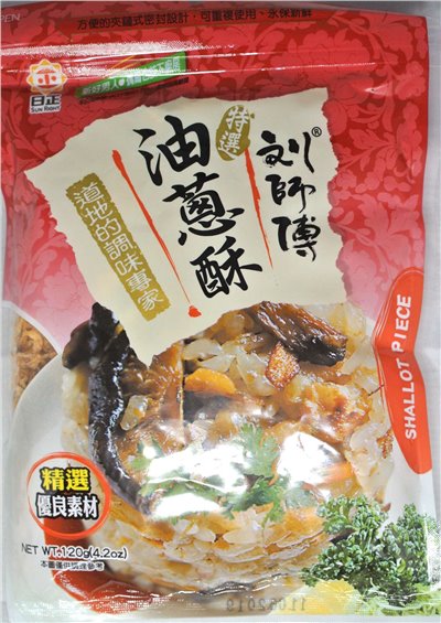 日正-劉師傅油蔥酥 120g