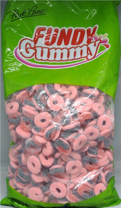 百靈造型ＱＱ糖(迷你黑醋栗圈)(2kg*4包/箱)