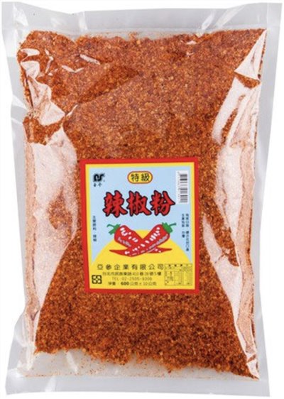 亞參特級辣椒粉(中粗) 600g