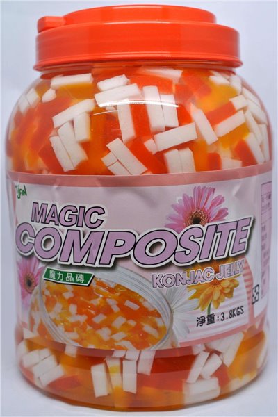 三色Q果蒟蒻條3.8kg