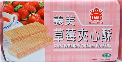 義美草莓夾心酥152g