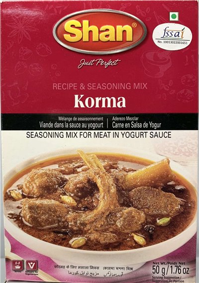 Shan Korma Curry混合香料粉(煮肉類優格用) 50g