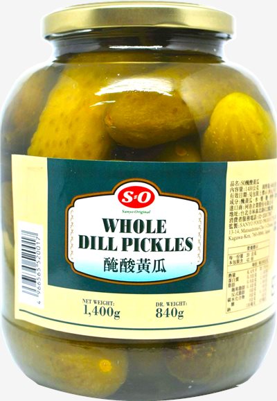 so醃酸黃瓜 1.4kg