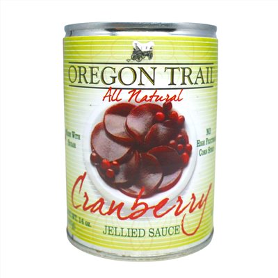 美國 OREGON TRAIL 蔓越莓醬 火雞醬 jellied sauce 397g