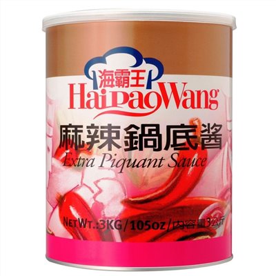 海霸王 麻辣鍋底醬 3kg
