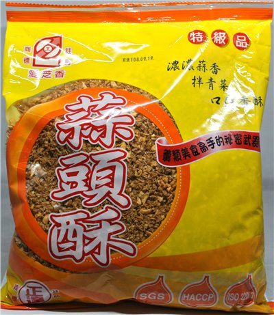 愛芝香 蒜頭酥 600g