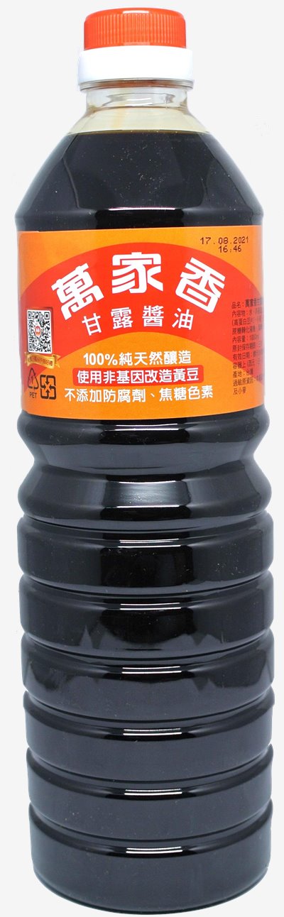 萬家香甘露醬油 1L