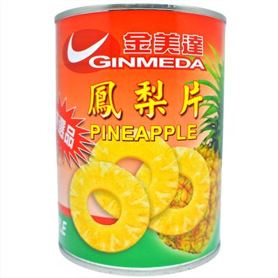 金美達鳳梨片 565g
