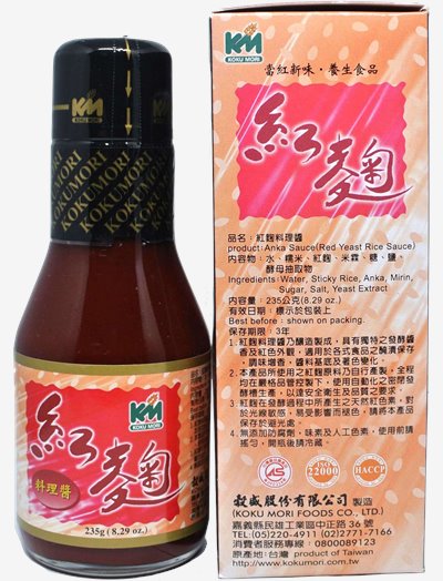 穀盛 紅麴料理醬 235g