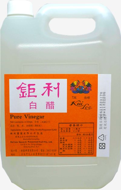 鉅利 白醋 4.54kg
