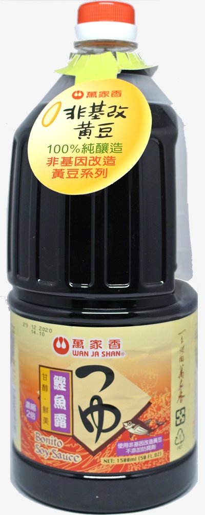 萬家香鰹魚醬油 1.5L