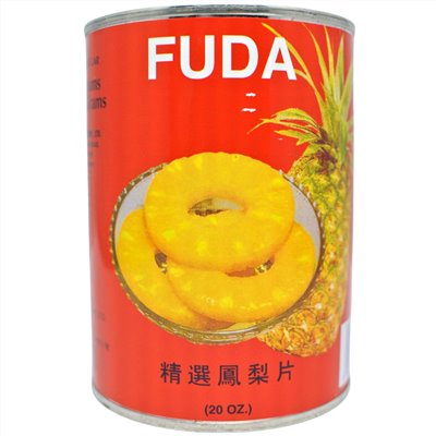 FUDA精選鳳梨片 565g