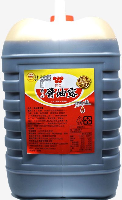 味全 極品醬油露 5L