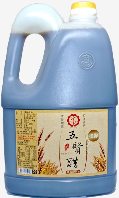 五賢醋(全素) 4L