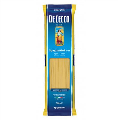 DE CECCO N.11義大利圓麵條 500g